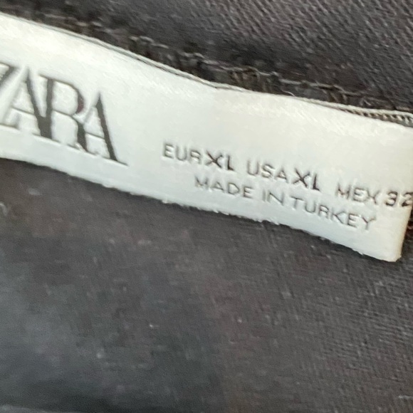 ZARA cropped pants with drawstring - Picture 5 of 6